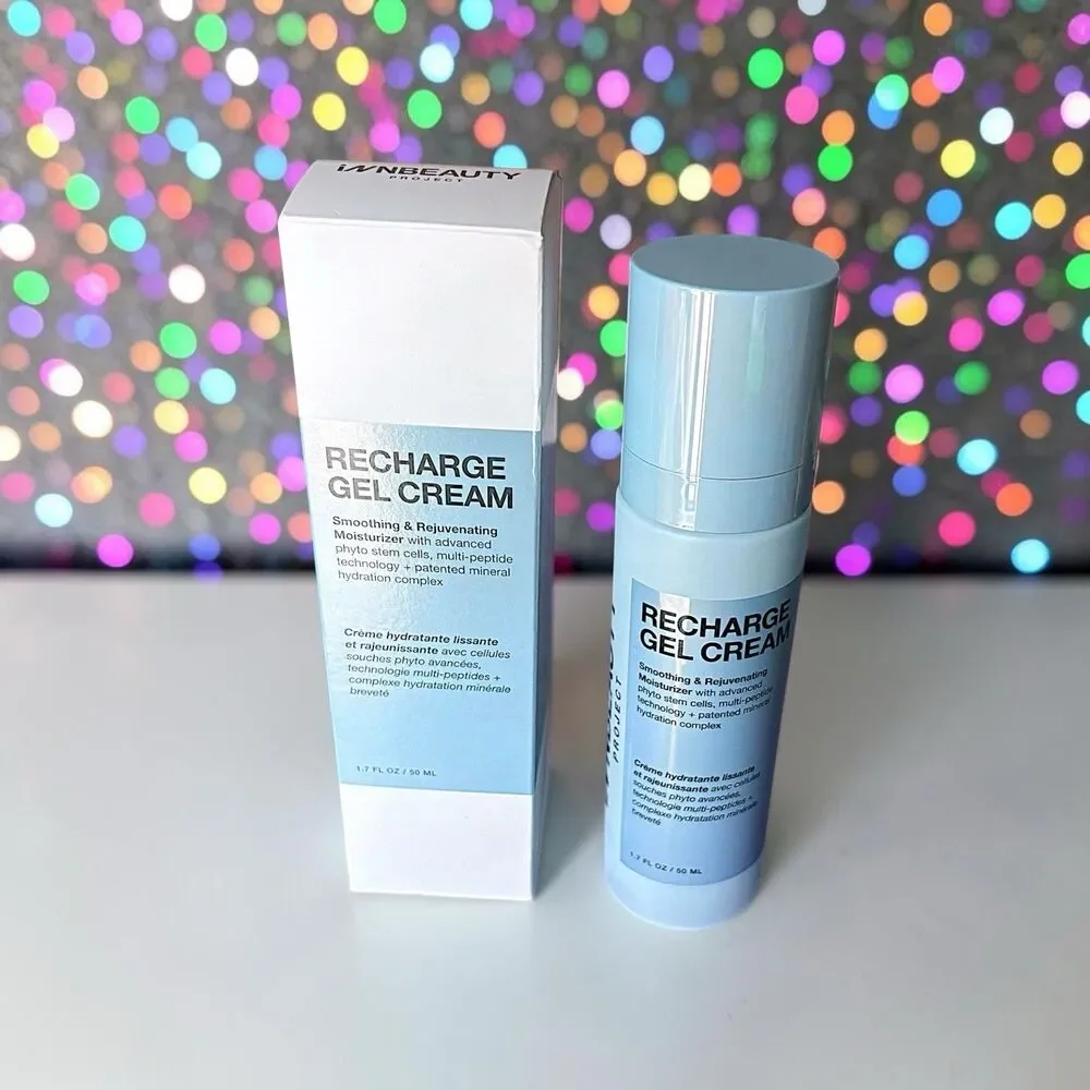 INN BEAUTY PROJECT Recharge Gel Cream Refillable Full Size 1.7 fl oz NIB